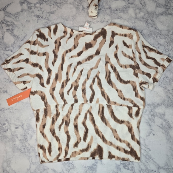 Colsie 3-Piece Pajama Set Animal Print Medium Lounge Set - Picture 3 of 16